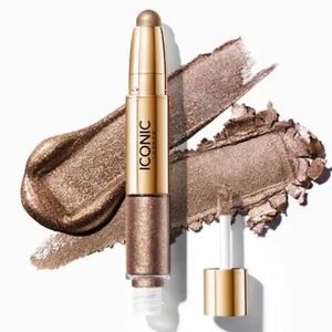 Iconic London, GLAZE CRAYON 🖍️ AND LIQUID Eyeshadow ON THE Other END.